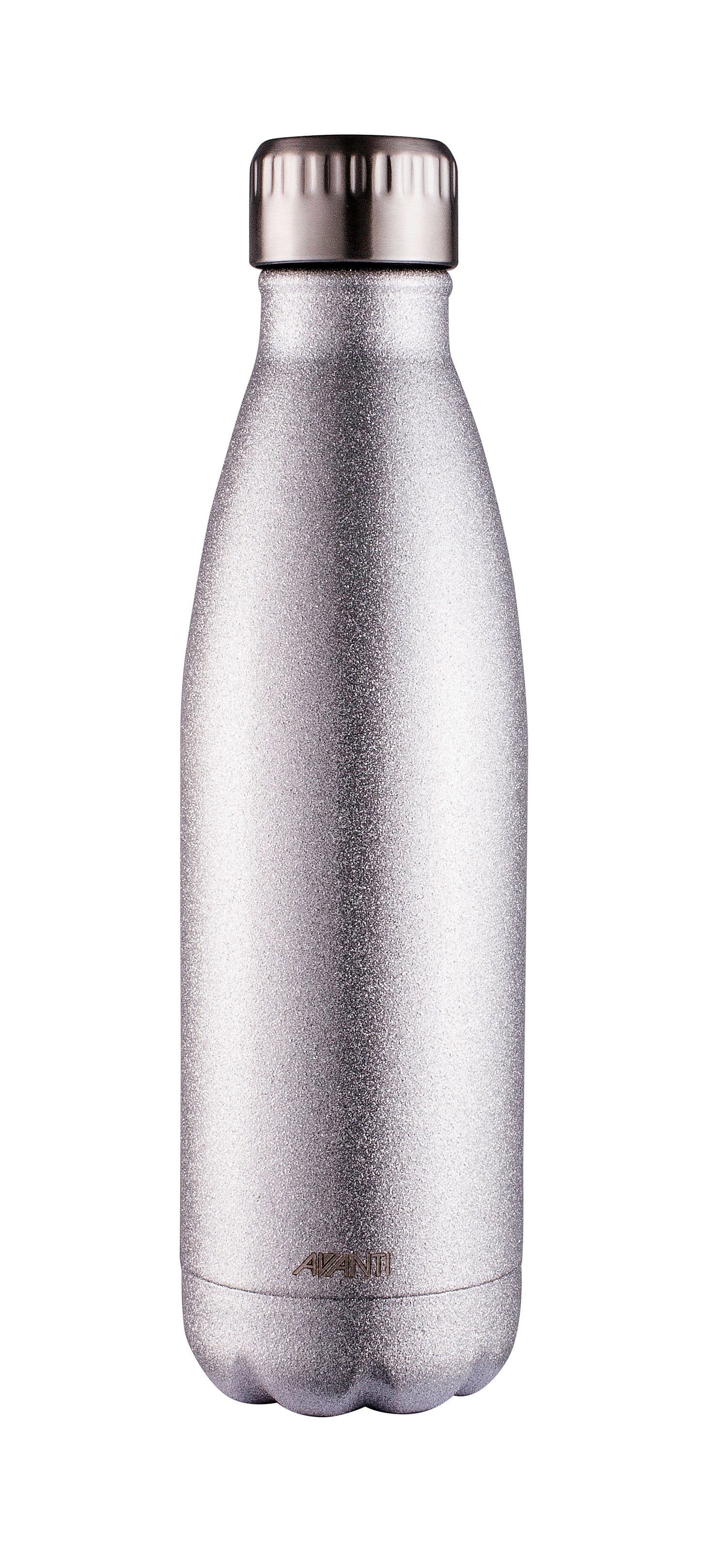 Avanti Fluid Bottle 500ml - Glitter Silver