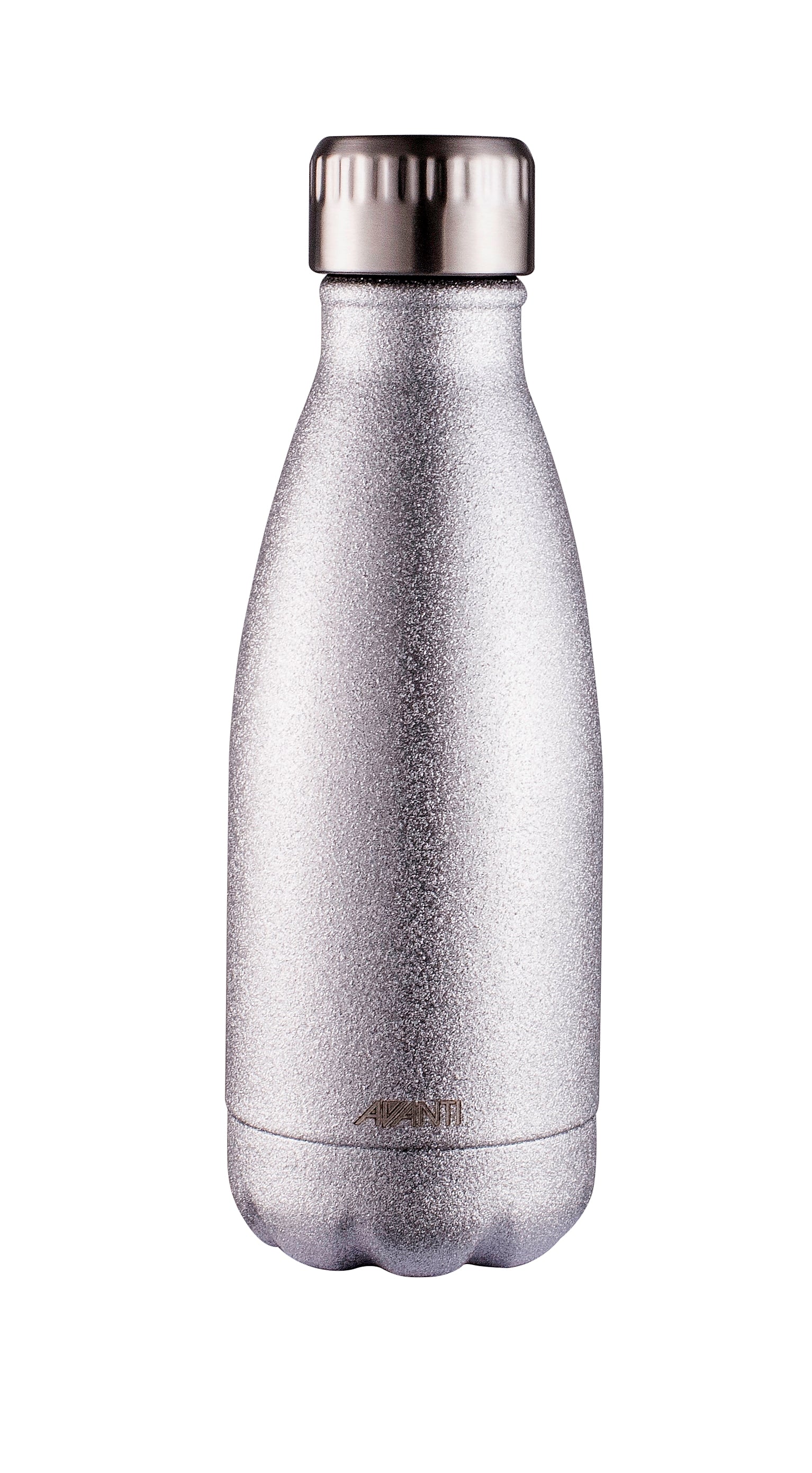 Avanti Fluid Bottle 350ml - Glitter Silver