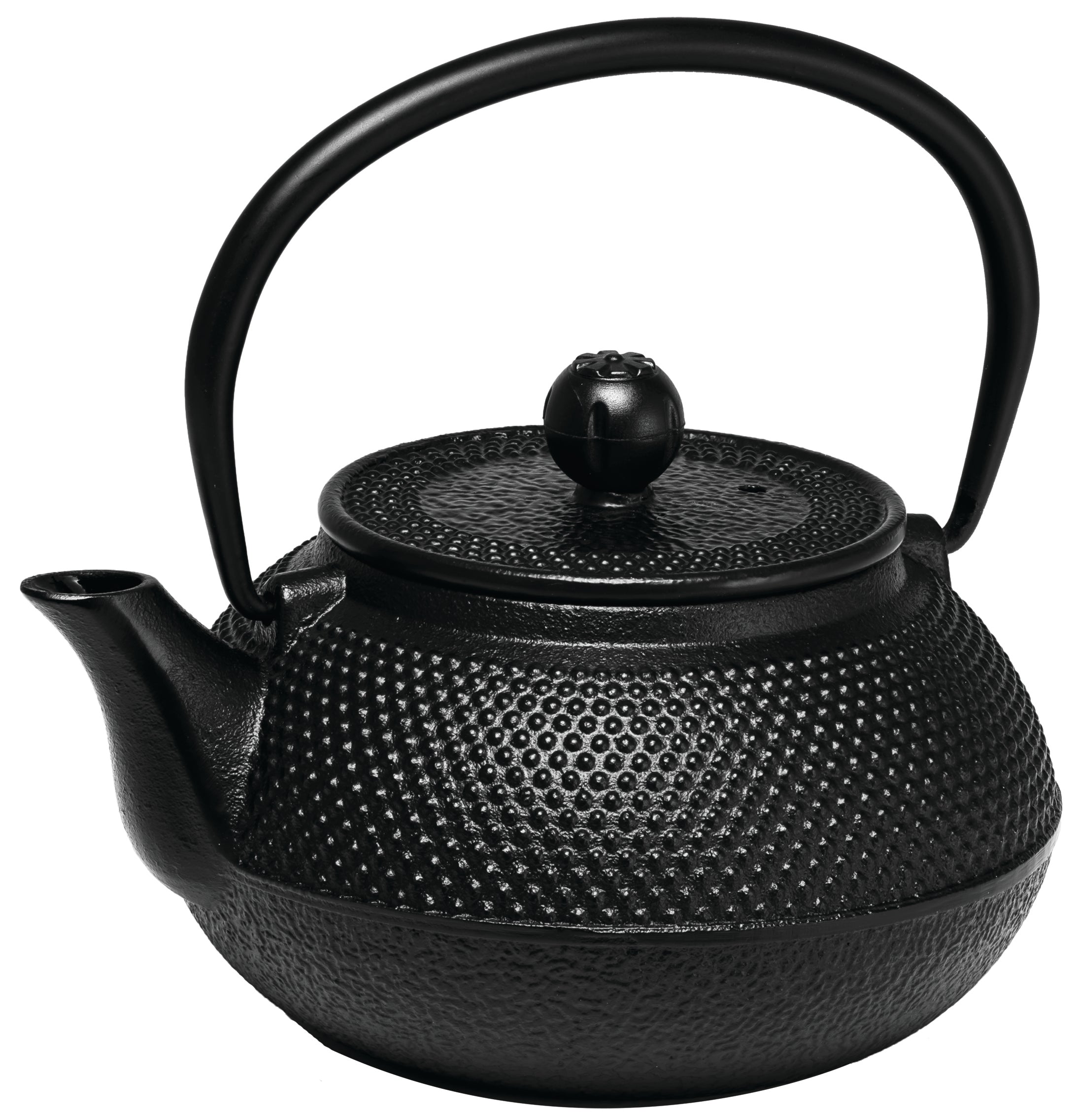 Avanti Hobnail Cast Iron Teapot Black 600ml