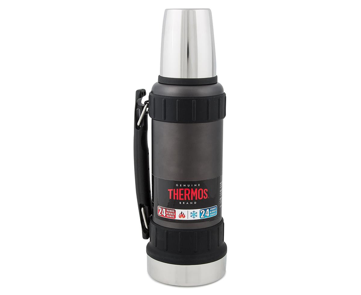 Thermos Work Series Vacuum Insulated Flask Gunmetal 1.2 Litre