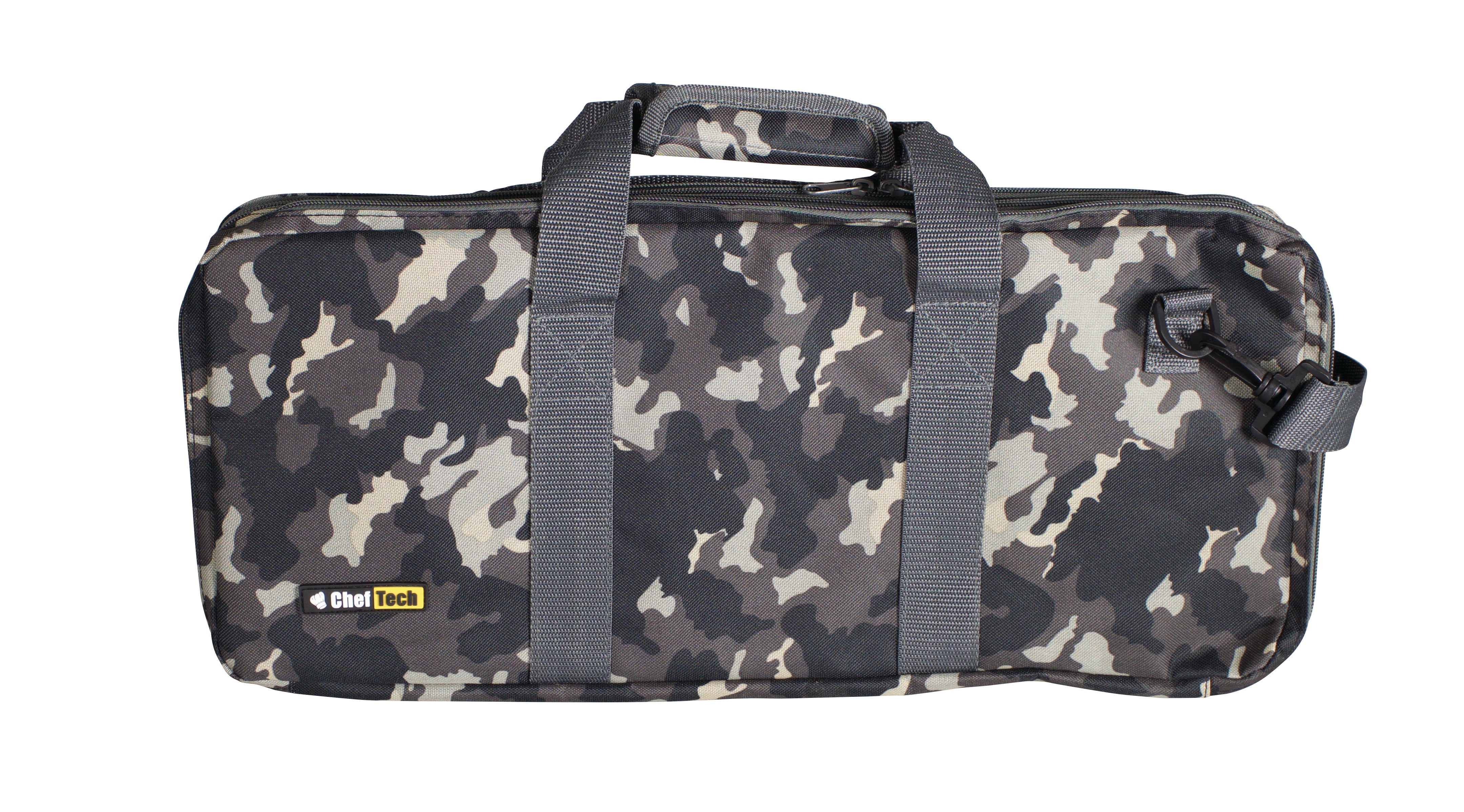 ChefTech Knife Chef Roll Bag Fits 18 Pieces with Handles - Camo
