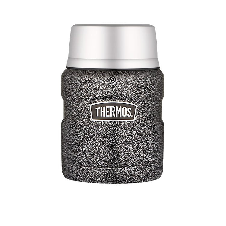 Thermos Stainless King S/Steel Vacuum Insulated Food Jar 470ml with Spoon